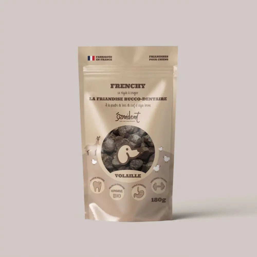 FRENCHY - Friandise bucco-dentaire pour chien - Toutoustore